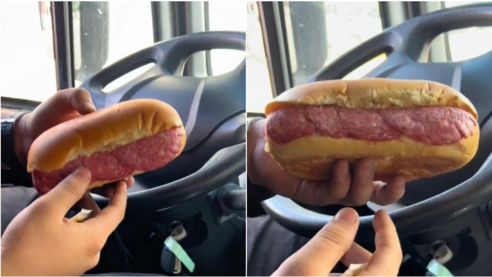 La impresionante experiencia de un camionero que compró un sánguche.