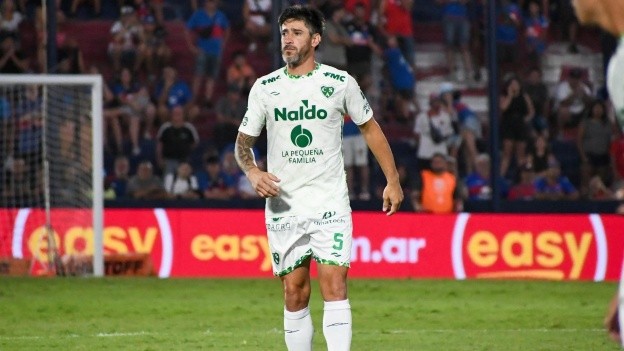 El volante jugó ayer su primer partido en el Verde.