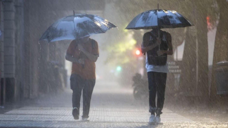 Cuándo llueve en Buenos Aires, según el pronóstico del Servicio Meteorológico Nacional.