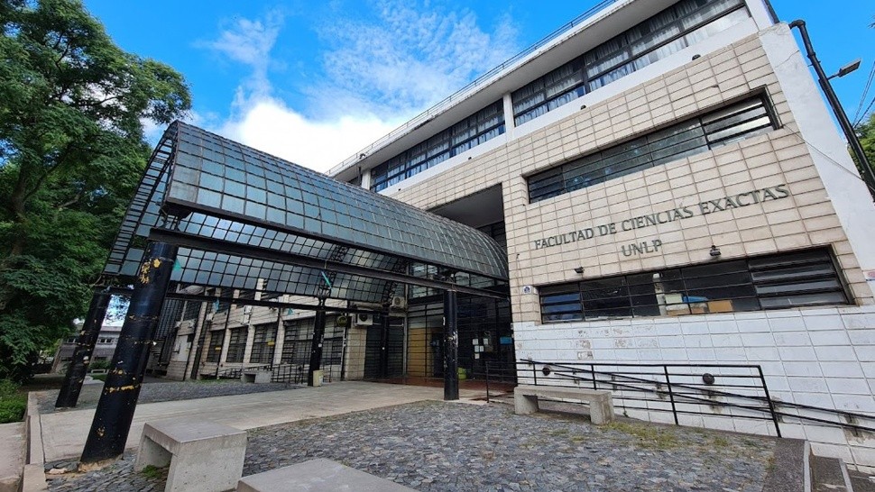 El edificio de la Facultad de Ciencias Exactas de la Universidad Nacional de La Plata (Archivo).