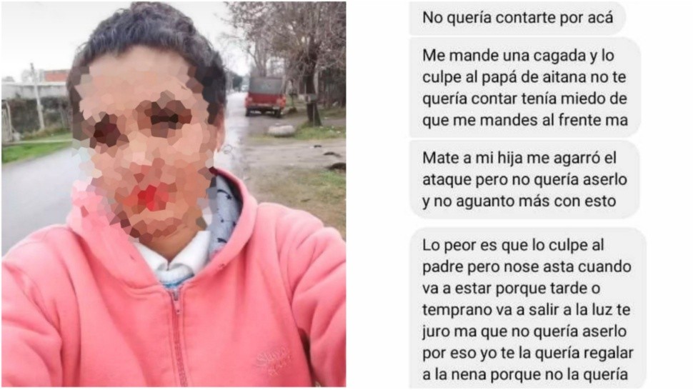 La madre de la nena habría reconocido que es la autora del crimen.