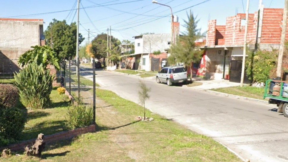 Acá, en este vecindario, se produjo el homicidio del muchacho.