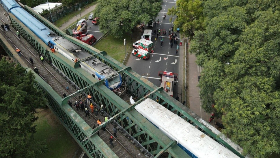 La causa por el choque de trenes se encuentra en plena investigación.