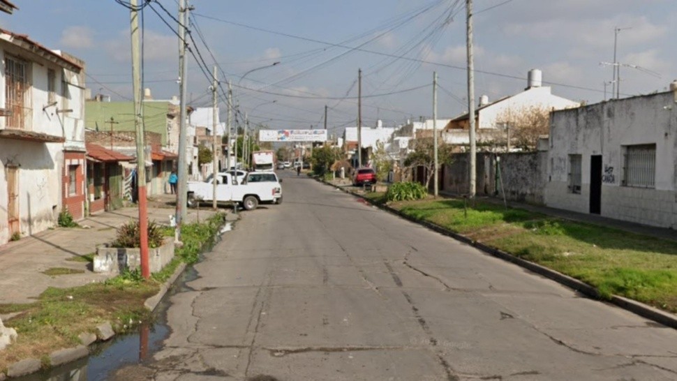 En este barrio fue hallado el cuerpo de Graciela Beatriz Viana (Google Street View).