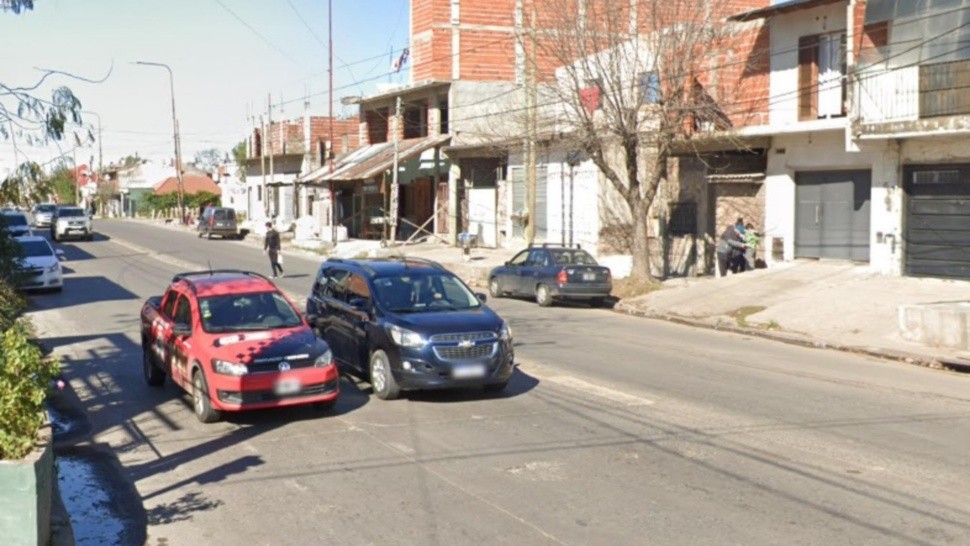 Acá, en esta esquina, se produjo el enfrentamiento armado.