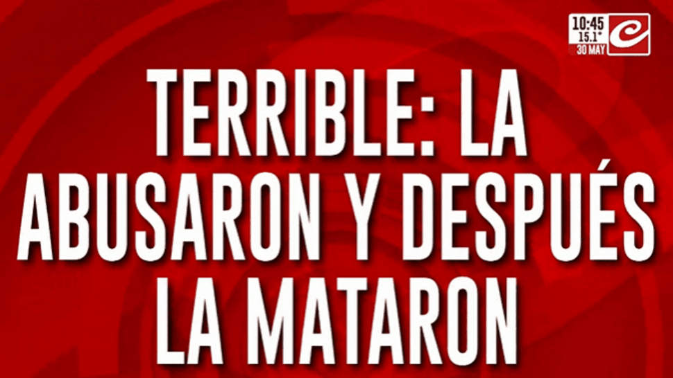 Horror en Corrientes: abusaron y asesinaron a nena de 14 años