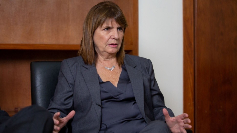 Patricia Bullrich, ministra de Seguridad nacional.