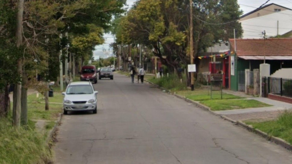 Acá, en este vecindario, fue localizado el cadáver de la funcionaria policial.