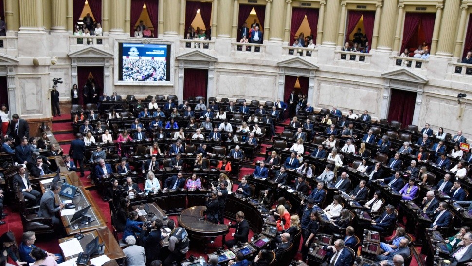 La sesión especial estaba prevista para el próximo miércoles en Diputados (Crónica / Hernán Nersesian).