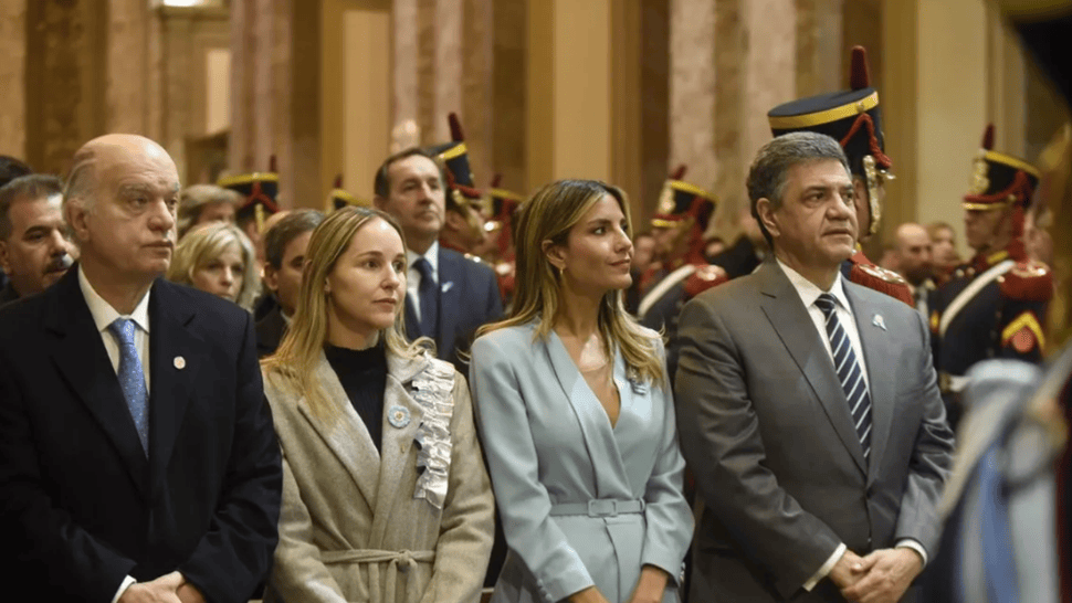 Jorge Macri en el Tedeum por el Día de la Independencia.