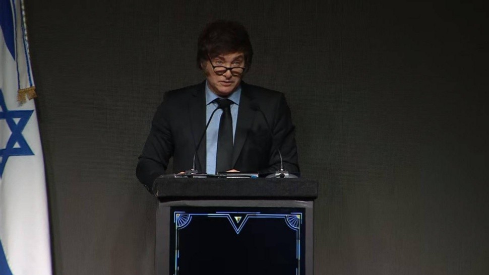 El presidente Javier Milei participó de la presentación de la Fundación ILAN.