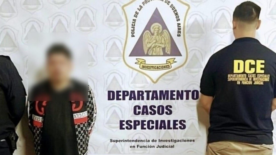 Este es el malviviente que fue apresado por los pesquisas policiales.