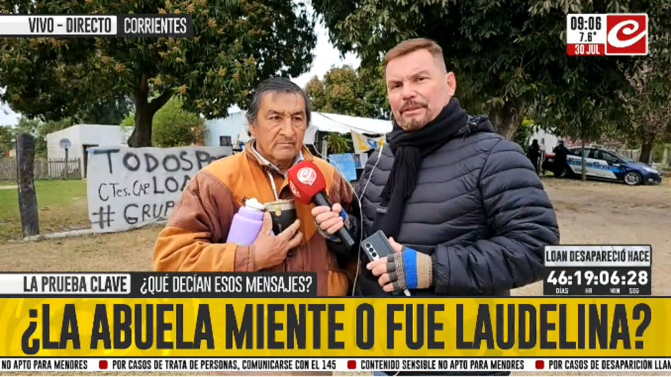 El padre de Loan Danilo Peña en exclusiva con Crónica.