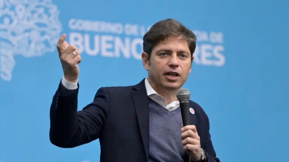 Axel Kicillof, gobernador de la provincia de Buenos Aires.