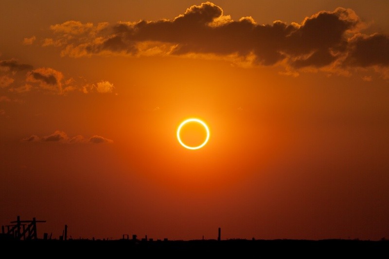  Habrá un eclipse solar anular el próximo miércoles.