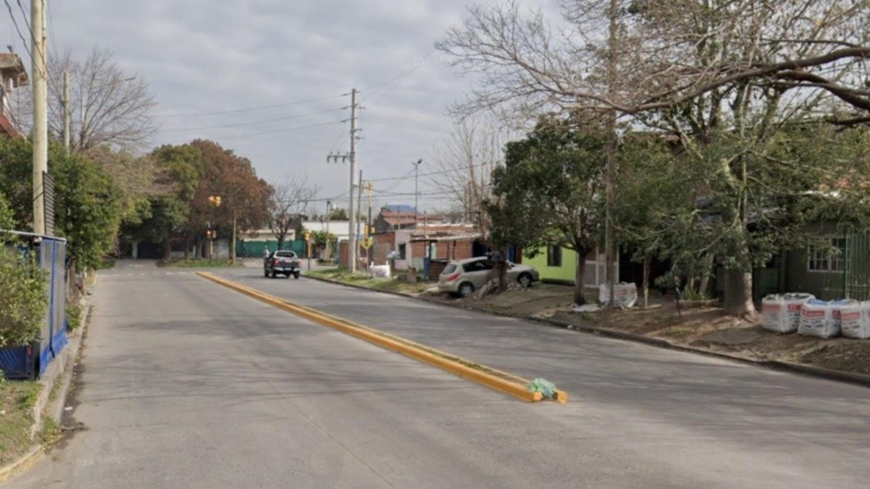 Acá, en este vecindario, se produjo la agresión que sufrió la víctima.