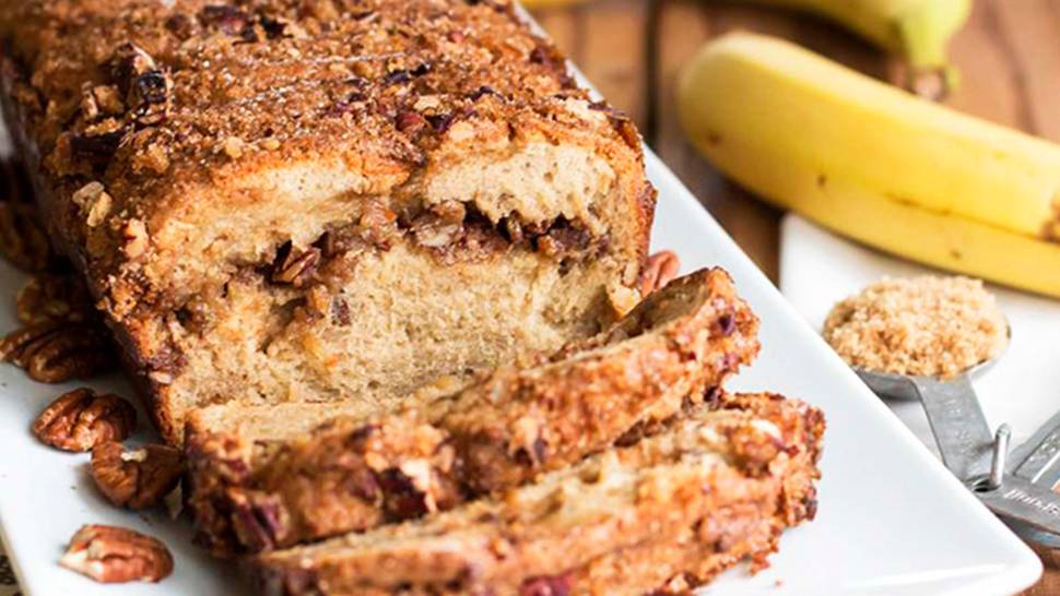 Budín de banana: una receta infalible que es una “bomba” para los mates.