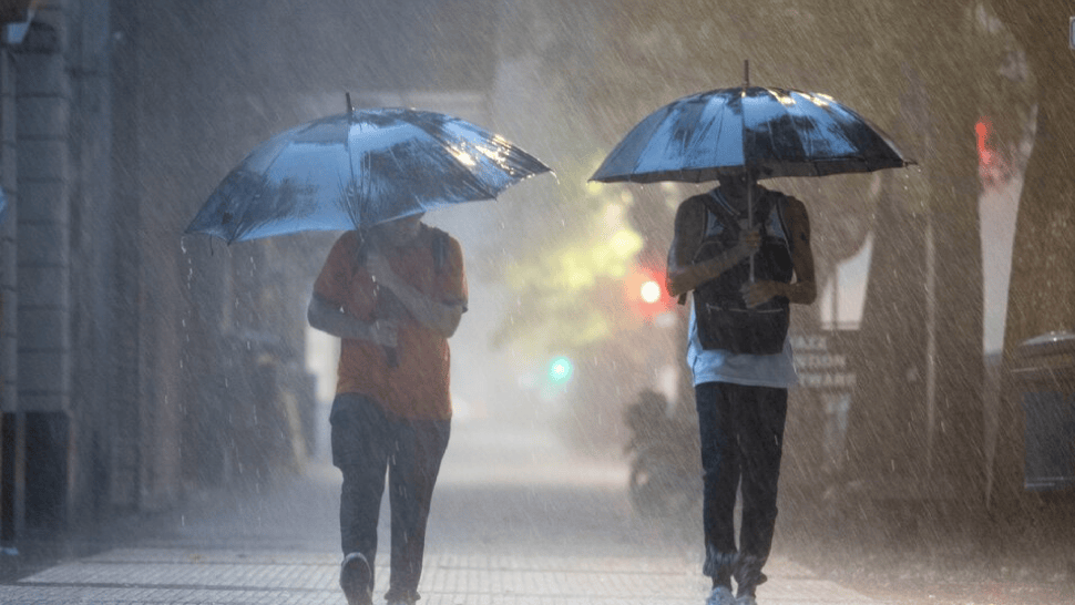 Para cuando podrían haber lluvias negras.