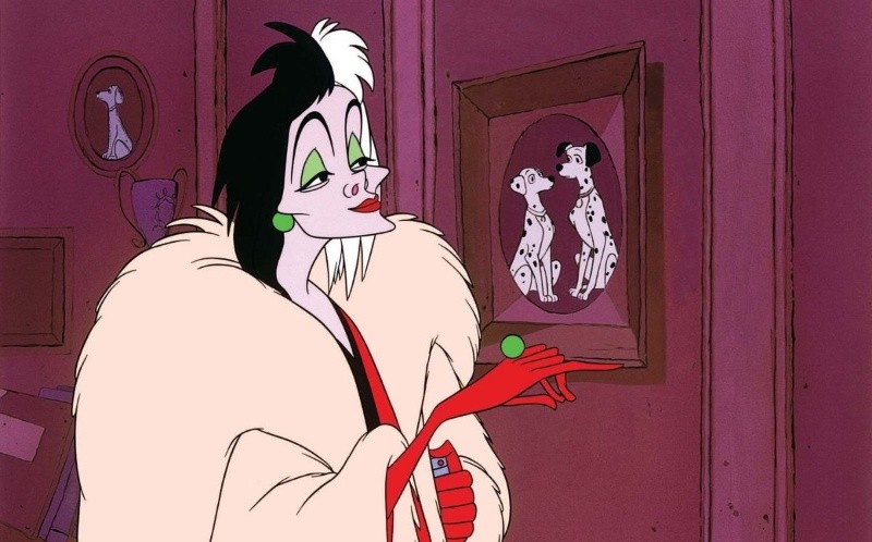  Cruella de Vil.