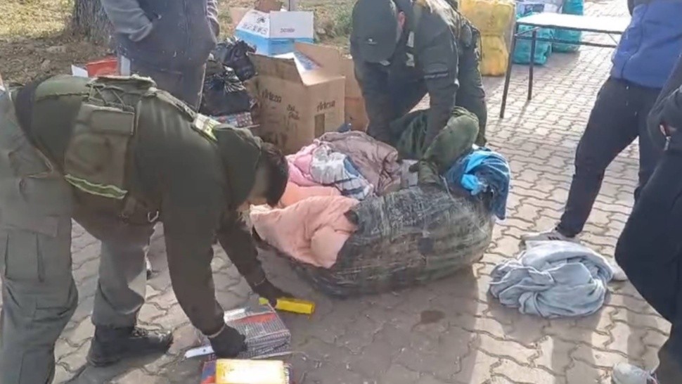 En operativo de rutina descubren más de 43 kilos de cocaína