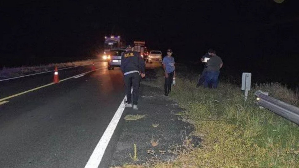 El siniestro vial ocurrió sobre la ruta nacional 89. (gentileza Sur Santiagueño)