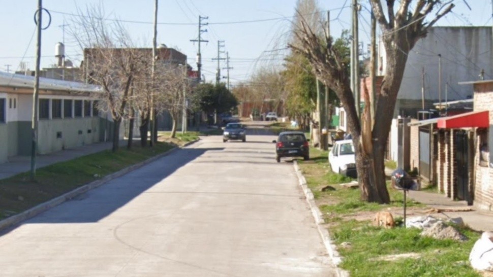 En este vecindario fue abandonada la víctima del crimen.