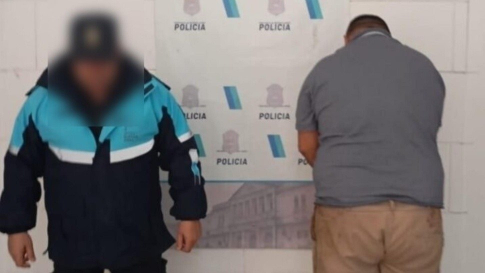 El individuo que fue apresado por el crimen de Lucas Tomás García. Crédito: La Voz del Pueblo.