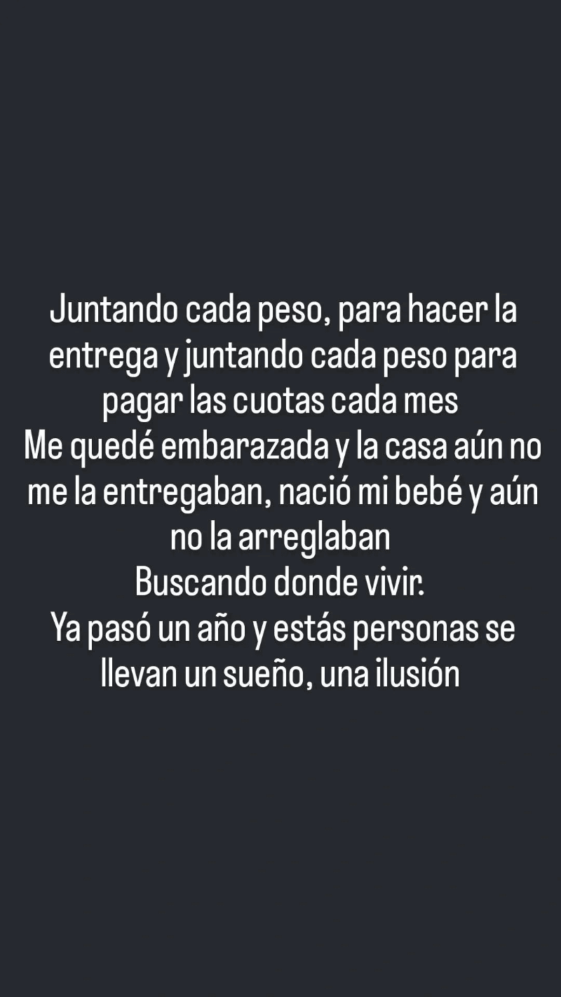  El descargo de la mujer en su cuenta de TikTok.