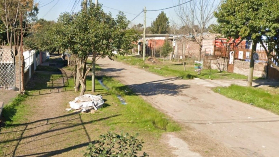 Acá, en este vecindario, se produjo el homicidio de Darío Alejandro Rodríguez, de 46 años.