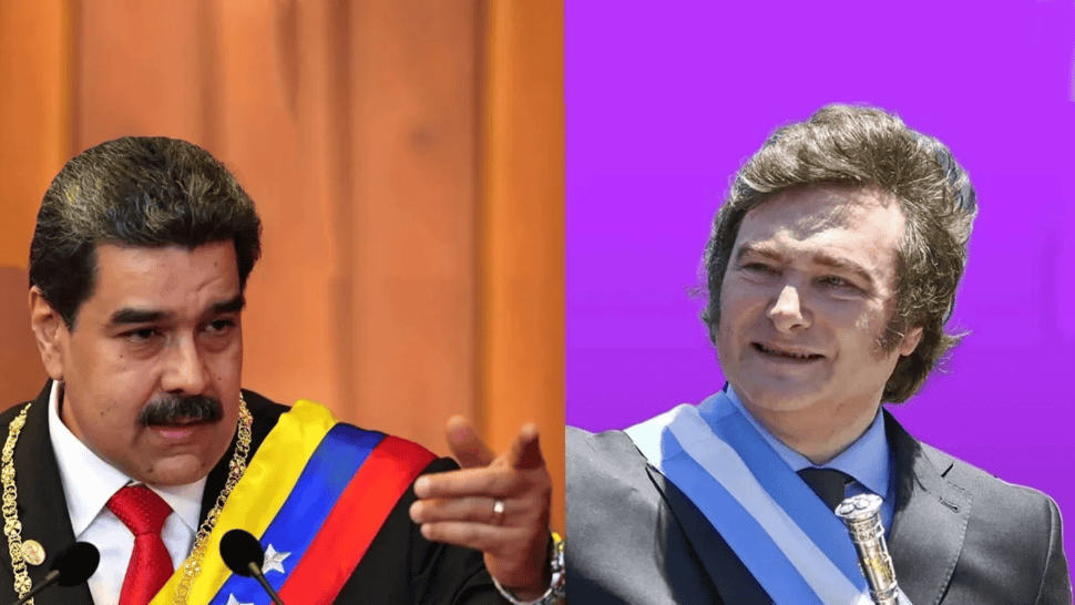 Nicolás Maduro cuestionó duramente a Javier Milei.