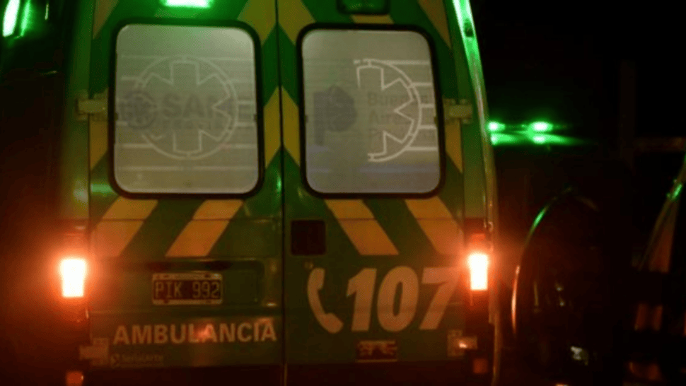 El SAME trasladó  a la víctima abandonada al hospital donde murió.