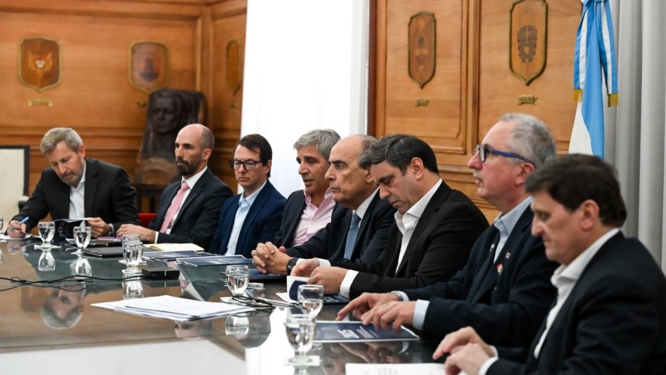 Guillermo Francos participó de una reunión con gobernadores tras la presentación del Presupuesto 2025.