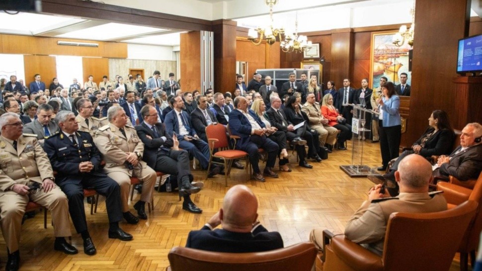 Patricia Bullrich al encabezar la Conferencia Internacional sobre Seguridad Marítima habló de: 