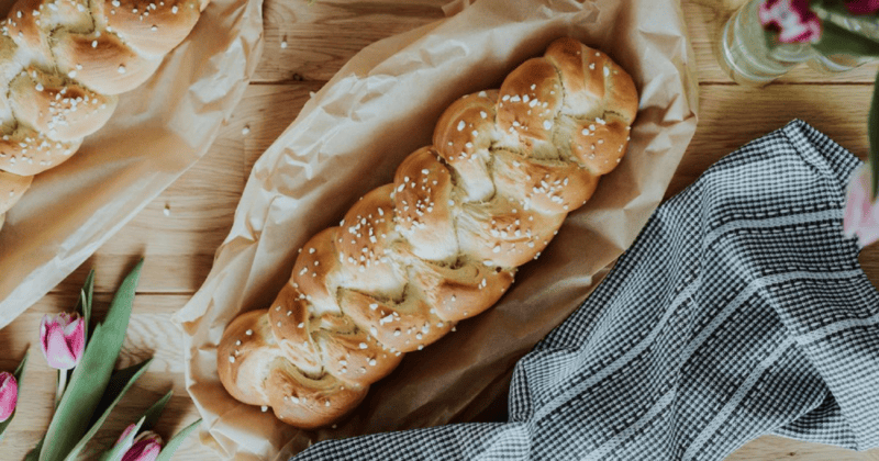  Mirá cómo hacer esta exquisita receta de pan trenzado relleno para la merienda.