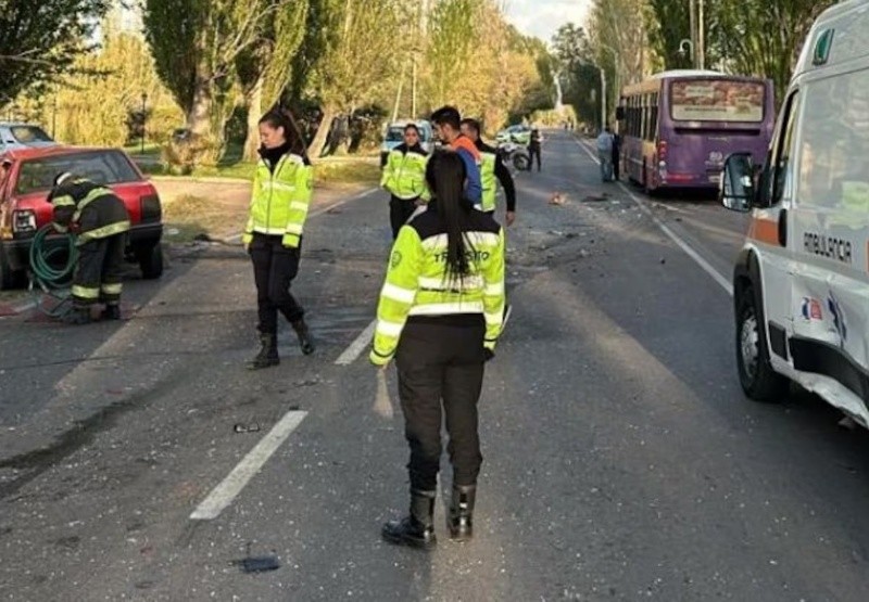 El lamentable hecho se registró este sábado por la mañana en la calle Videla Aranda, en la localidad de Maipú. 