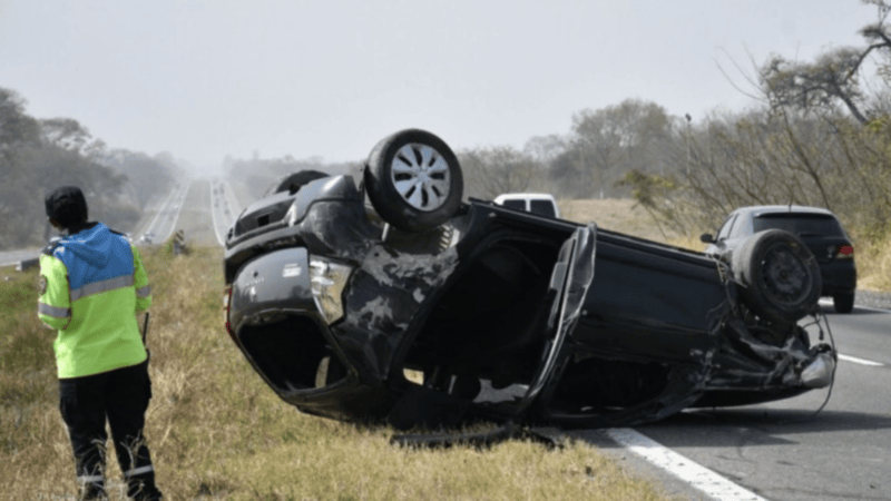 El conductor del auto particular falleció (Foto Periodista 360).