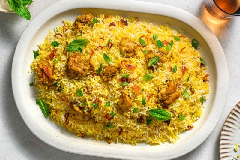  Biryani, otra comida del oriente asiático (Imagen ilustrativa).