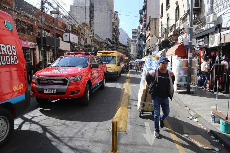  El siniestro tuvo lugar en la calle Castelli entre la avenida Rivadavia y Mitre (NA).