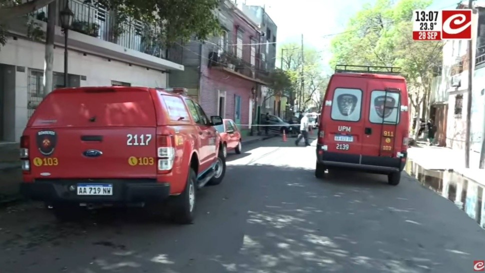 Brutal incendio en conventillo de La Boca: 12 personas fueron hospitalizadas.