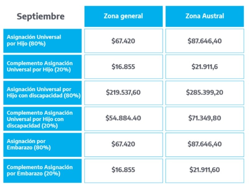 Los montos que deben cobrar los titulares de la   <a href='https://www.cronica.com.ar/tags/AUH'>AUH</a> y AUE.