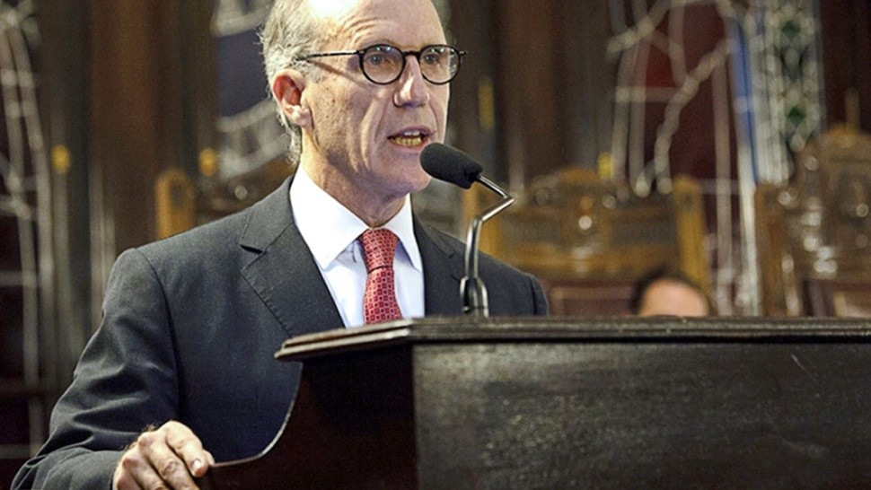 El juez de la Corte Suprema Carlos Rosenkrantz sufrió un accidente en bicicleta (Foto NA).