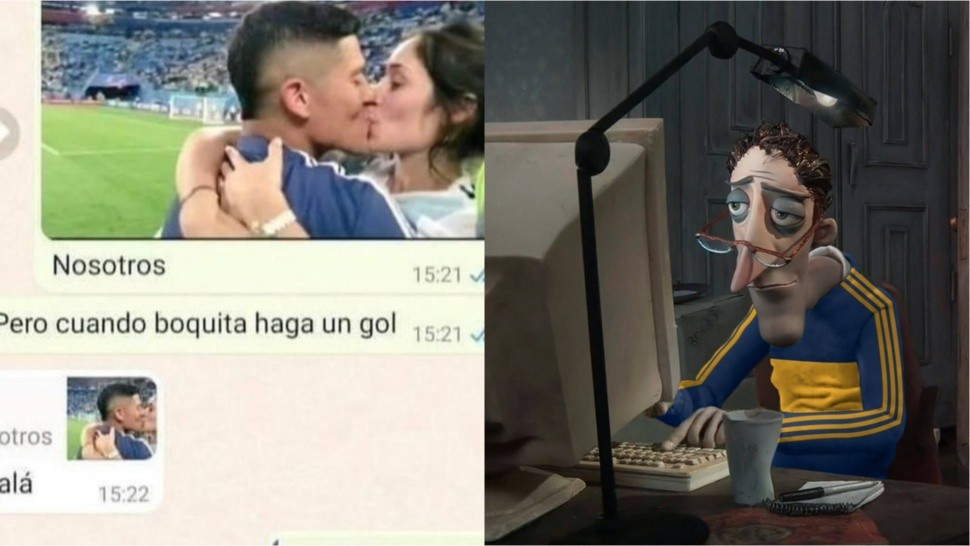 Así reaccionó un hincha de Boca ante una propuesta romántica.