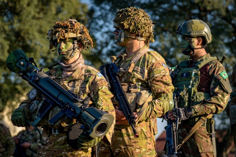 El militar defiende la seguridad de una nación (imagen ilustrativa). 