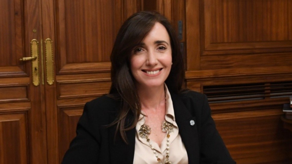 Victoria Villarruel, vicepresidenta de la Nación.