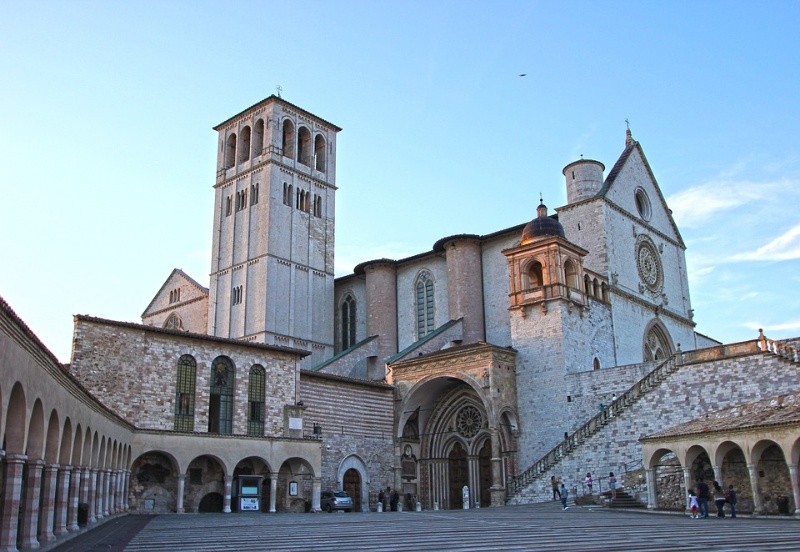 Iglesia de San Francisco de Asís en Italia (Imagen ilustrativa). 