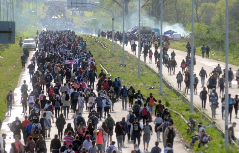 Habrá 15 puntos de apoyo y 50 paradas sanitarias a lo largo de la Ruta Nacional N°7. 