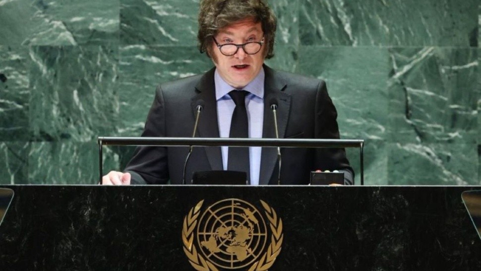 En su discurso, Milei criticó a la ONU y a la Agenda 2030, sin embargo, en los últimos minutos mencionó una grase muy similar al guión de The West Wing.