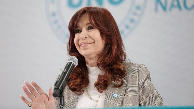 Cristina Kirchner se candidateó como presidenta del   <a href='https://www.cronica.com.ar/tags/PJ'>PJ</a> a nivel nacional. 