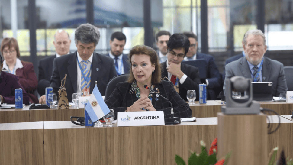 G20: Diana Mondino participó en Brasil de la reunión de Ministros de Comercios y además mantuvo encuentros bilaterales