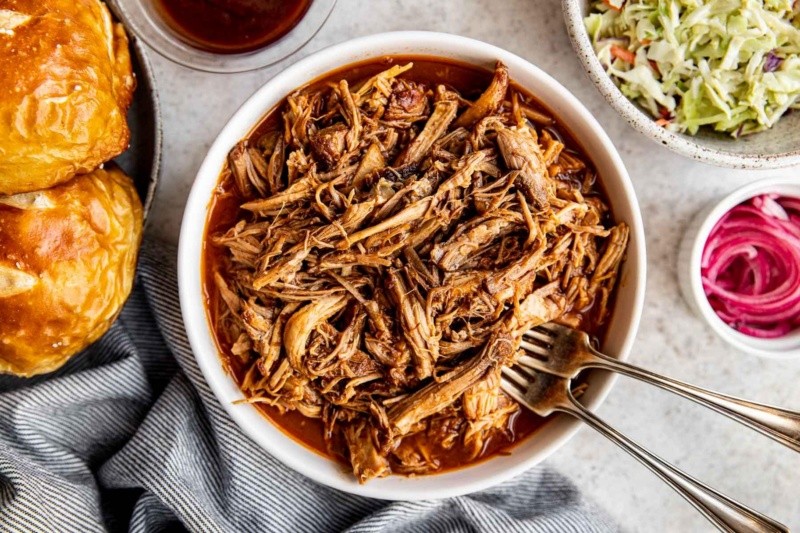  Pulled pork, una delicia para hacer sanguchitos.